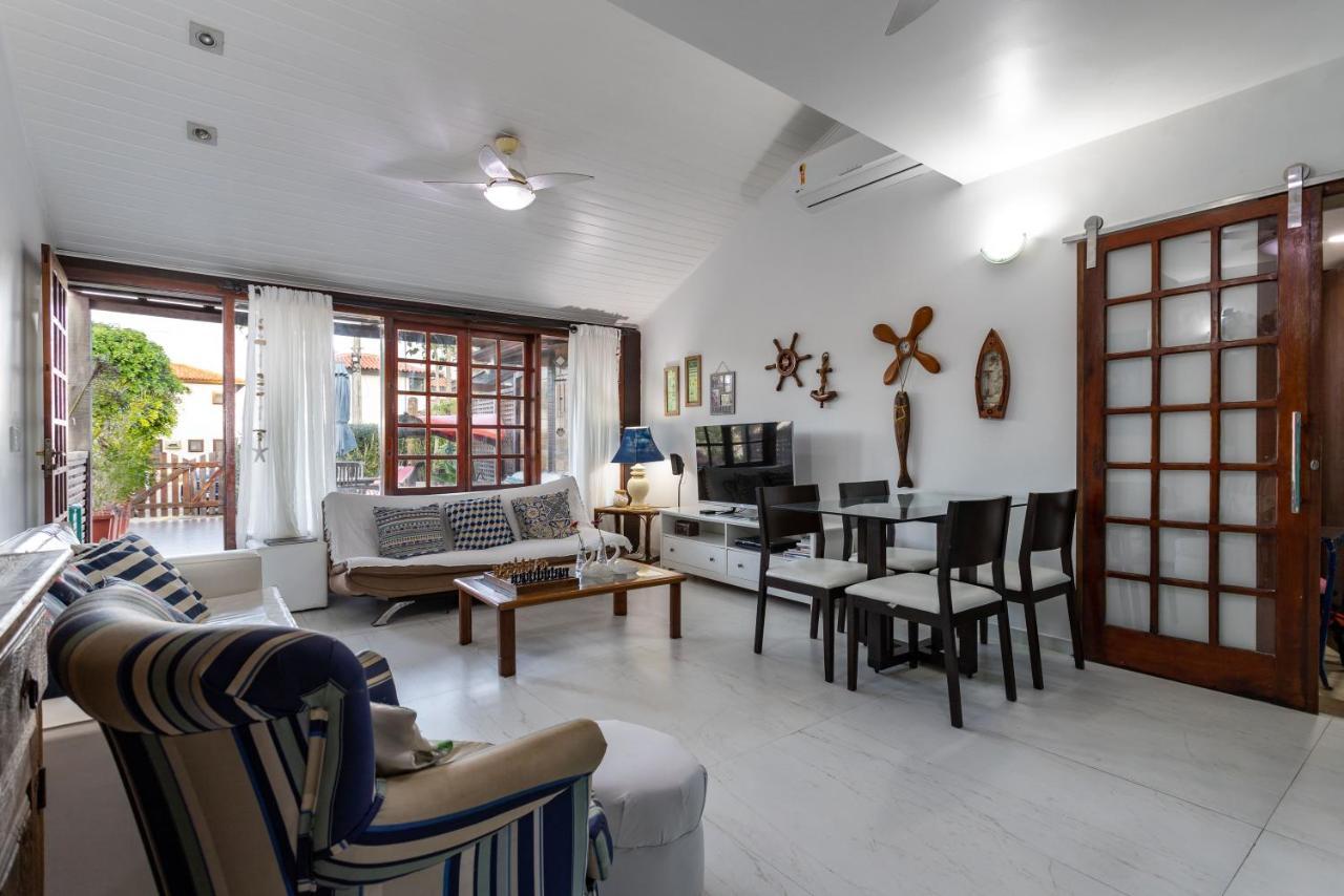 Condominio Buzios Resort - Pe Na Areia - Casa 3 Suites Dış mekan fotoğraf